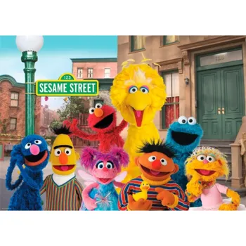 Puzzle Schmidt Spiele Sezamová ulice: Setkání se starými dobrými přáteli, Puzzle