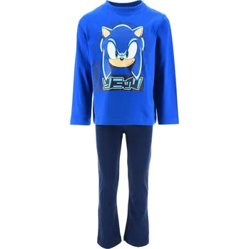 Chlapecké pyžamo Tmavě modré chlapecké pyžamo Sonic Velikost: 116