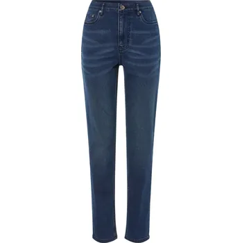 Dámské džíny esmara® Dámské termo džíny "Straight Fit" (40, tmavě modrá)