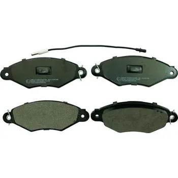 Brzdový systém Sada brzdových destiček, kotoučová brzda DENCKERMANN B110648