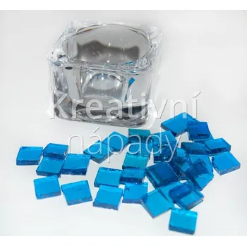 Mozaiková sada Velký svícen - SET ( modrá barva ) - 560000000112