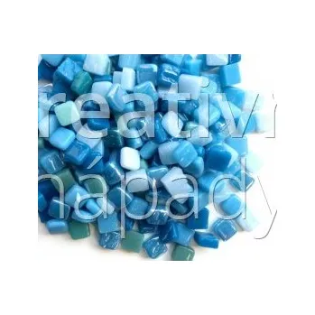 Mozaiková sada Ostrovy v moři, skleněná mozaika mix 8x8x4mm - 560000000177