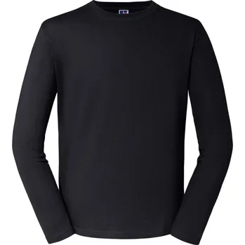 Pánské tričko Tričko s dlouhým rukávem z těžké bavlny 180L black 3XL