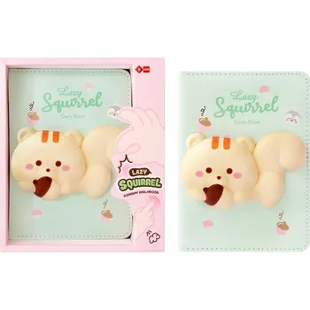 Mini zápisník s pevnou vazbou VEVERKA 96 stran