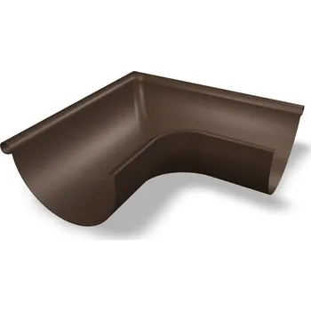 okap Prefa ALU vnější roh 333 mm / P.10 tmavě hnědá
