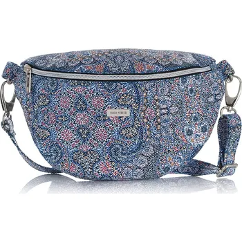 Kabelka Paolo Peruzzi Dámská módní crossbody ledvinka modrá