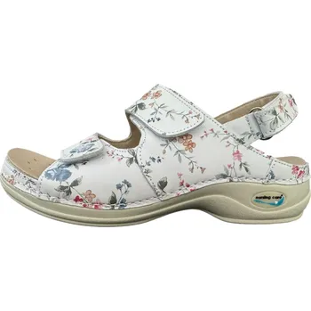 Dámské sandále Nursing Care WG9F1 - Helsinki květ č Barva: Kytka, Velikost: 41