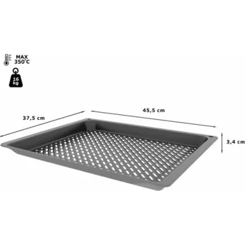 Plech na pečení Neff Air Fry grilovací plech Z1655CA0, plech na pečení
