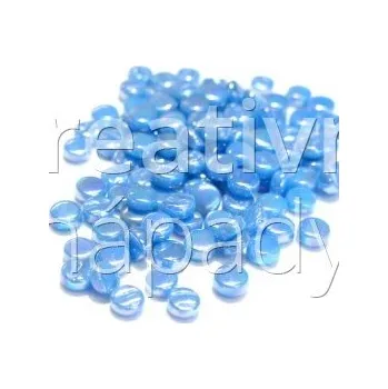 Mozaiková sada Roztomilé puntíky - perleťová světle modrá jezerní - 560101000169