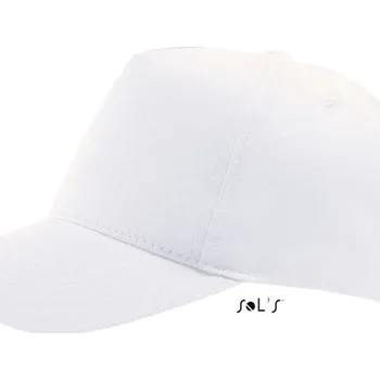 Kšiltovka 5 panelová kšiltovka Buzz white onesize