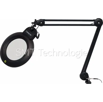 Lupa ESD / antistatická stolní lupa s osvětlením L4028, LED, 3 dioptr - 180110215