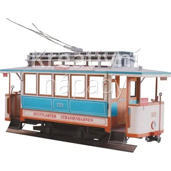 Papírový model Papírový model - Stuttgartská tramvaj 222 (693) - 550209000008