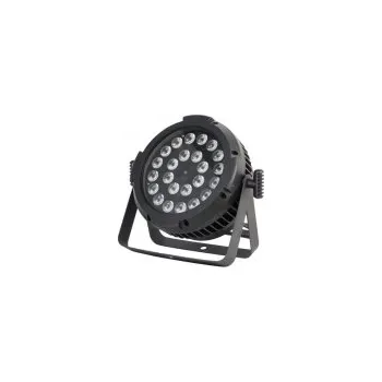 Voděodolný LED PAR flat reflektor 24x 10 W RGBWA+UV 6-in-1, DMX, IP65