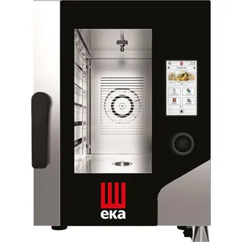 Vestavná trouba Konvektomat Millennial Gastro Compact 6×GN 1/1 konvektomat s dotykovým displejem - elektrický řízený, Tecnoeka, 400V/7800W, 500x930x(H)700mm