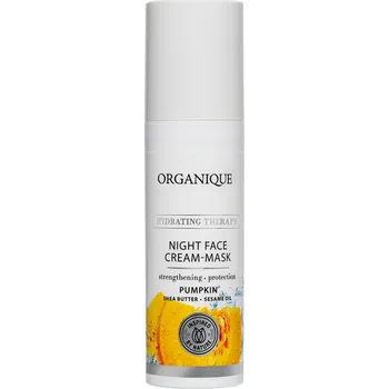 Pleťový krém Organique Hydrating Therapy hydratační maska - noční pleťový krém, 50 ml