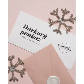 Dárková krabička Dárkový poukaz na nákup na e-shopu – tištěný Poukaz na: 500 Kč