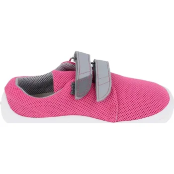 Dívčí tenisky Beda barefoot síťované tenisky - pink 30