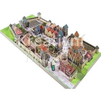 Papírový model Papírový model - diorama přístavu (798) - 550102000075