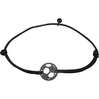 Náramek Náramek fotbalový míč na šňůrce