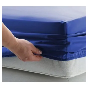 Prostěradlo Jersey prostěradlo s gumkou 180x200 cm ECONOMY - tmavě modrá