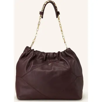 Kabelka Ba&Sh Dámská Vaková Kabelka June, tmavě červená, one size