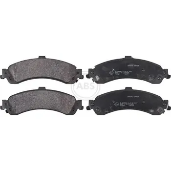 Brzdová destička Sada brzdových destiček, kotoučová brzda A.B.S. 38975