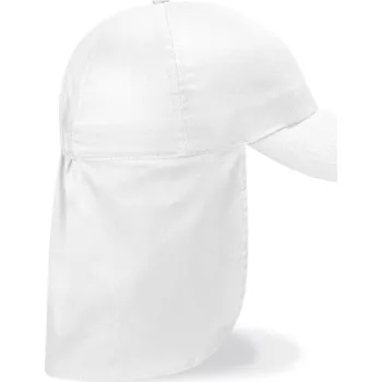 Kšiltovka Dětská 6 panelová kšiltovka "Legionnaire Style" B 11B white onesize