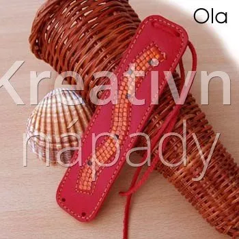 Mozaiková sada Mozaika náramek Ola červený 210403 - 560202000110