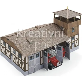Papírový model Papírový model - Hasičská stanice (717) - 550102000098