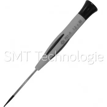 Šroubovák Hodinářský šroubovák PG1-0D, plochý, 1.2x60, ESD - 120101369