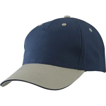 Kšiltovka 5 panelová sandwich kšiltovka MB 6526 navy-beige-navy onesize