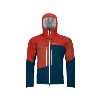 Ortovox Westalpen 3L Jacket M deep ocean L; Modrá bunda + DÁREK DLE VÝBĚRU!