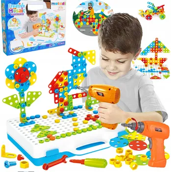 kreativní sada Kamari Kreativní mozaika se šroubovákem 263 ks