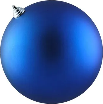 Velikonoční dekorace DECOLED Plastová koule, prům. 40 cm, modrá, matná