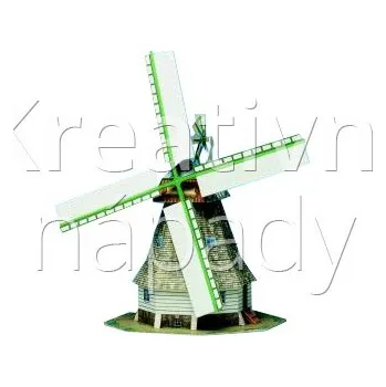 Papírový model Papírový model - Windmill - Větrný mlýn - 550102000023