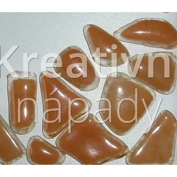 Mozaiková sada Mozaika střepy 10-40mm 150 g hnědo-oranžová 162007 - 560203000036