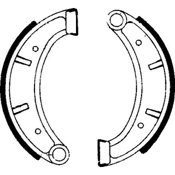 Auto-moto Brzdové čelisti FERODO 225129112