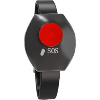 Náramek Alarmex SOS náramek 433,92 MHz k sadě Pflegeruf Home Černá