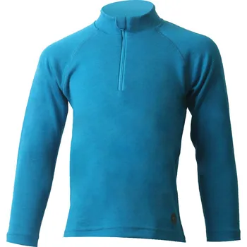 Chlapecká mikina SOLY dětská merino mikina - Modrá 5150 / 140 / Modrá
