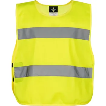 reflexní vesta Dětské pončo s vysokou viditelností P100 – Amigo yellow S