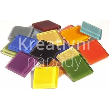Mozaiková sada S99-20e Skleněná mozaika - barevný mix 20x20mm, 200g - 560101000270