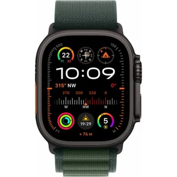 Apple Watch Ultra 2 49mm GPS+4G Titan Alpine Loop M černá/zelená