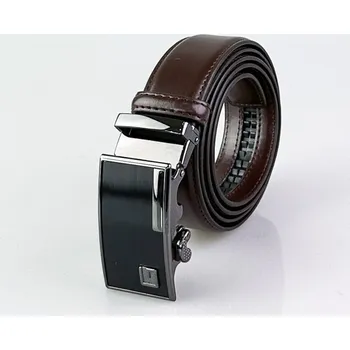 Opasek Kožený tmavě hnědý pánský pásek PA3-23-61, Obvod pasu / celková délka pásku 85cm