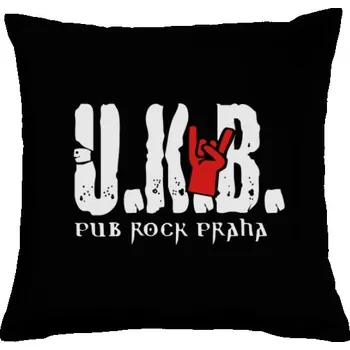 Polštář Polštář bavlněný s potiskem Polštář U.K.B.
