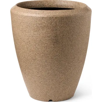 Květináč Capi Arc Granite Elegant Warm Taupe Ø 51 cm / V 59 cm