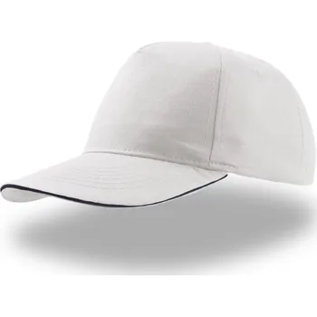 Kšiltovka 5 panelová kšiltovka "Start Five Sandwich" white onesize