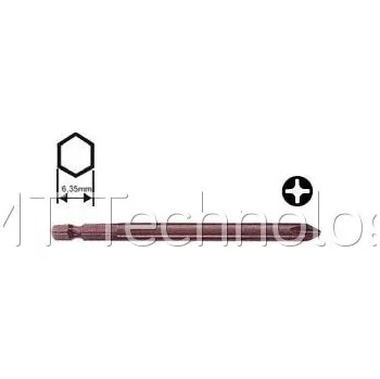 Bit Bit křížový PH1, délka 50 mm - 121004000005