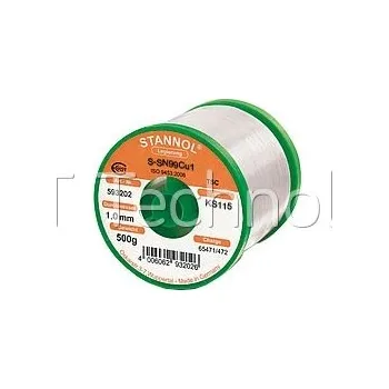 Páječka Trubičková pájka Sn99Cu1 Flowtin, KS115 (Ø1,0mm, 500g) - 130102353