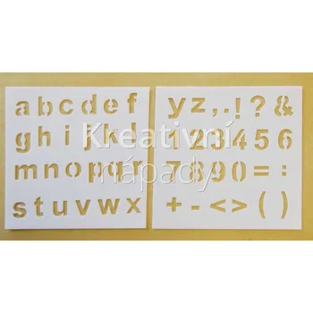 Výtvarná sada Šablona E - 140109003145