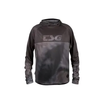 cyklistický dres Dres TSG Trackz Jersey dlouhý rukáv, S